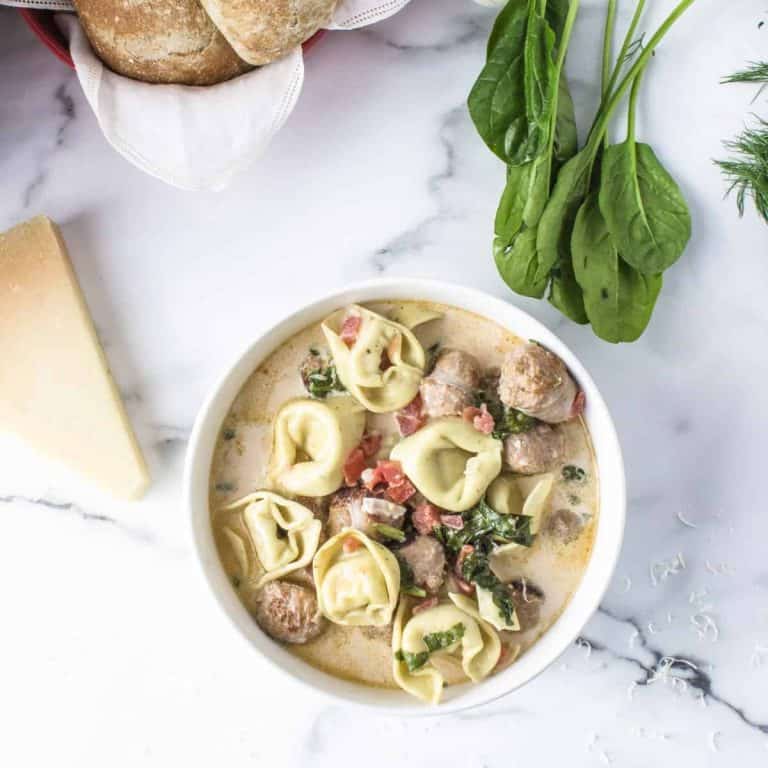 Slow Cooker Tuscan Tortellini Stew Recipe