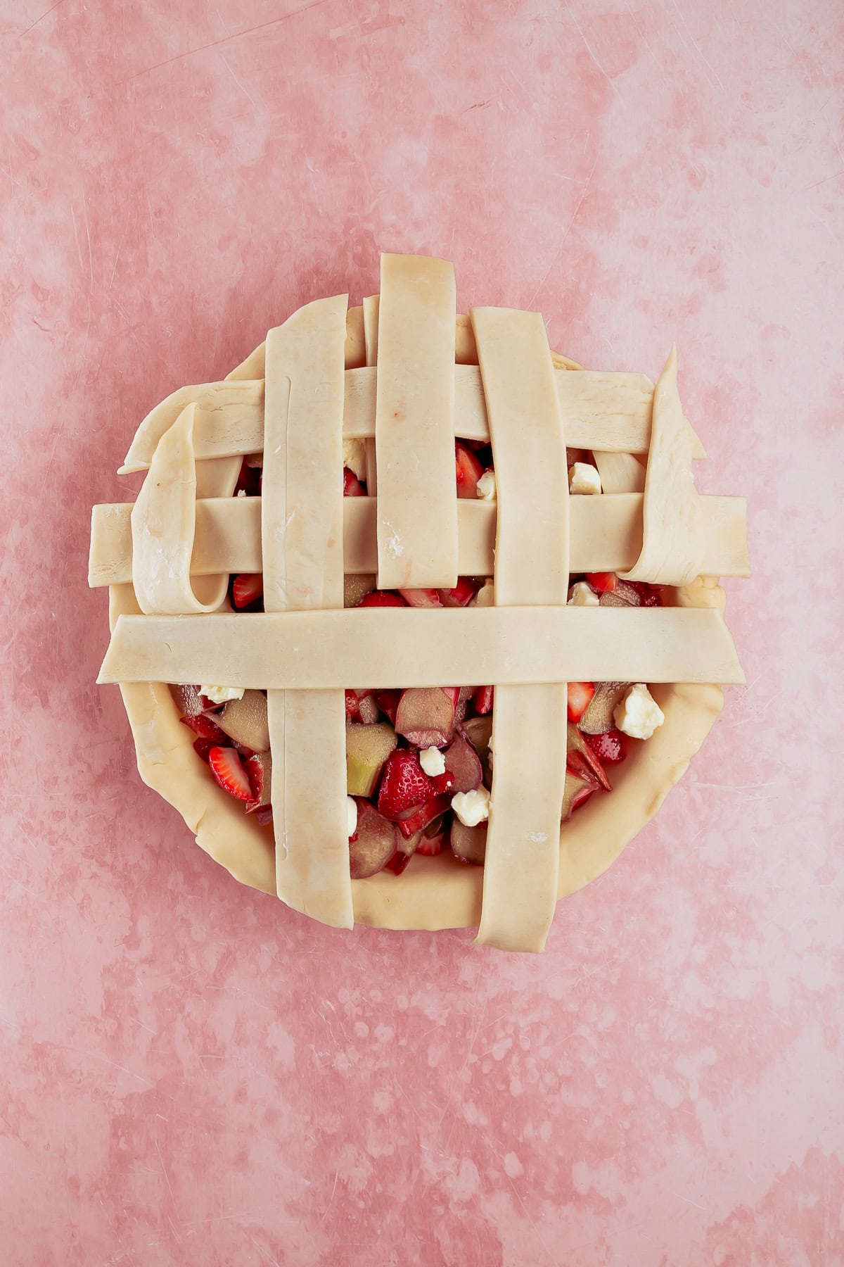 My First Strawberry Rhubarb Pie—A Sweet Memory with Mom